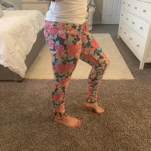 Massimo supply co size 5 fit six flower jeans